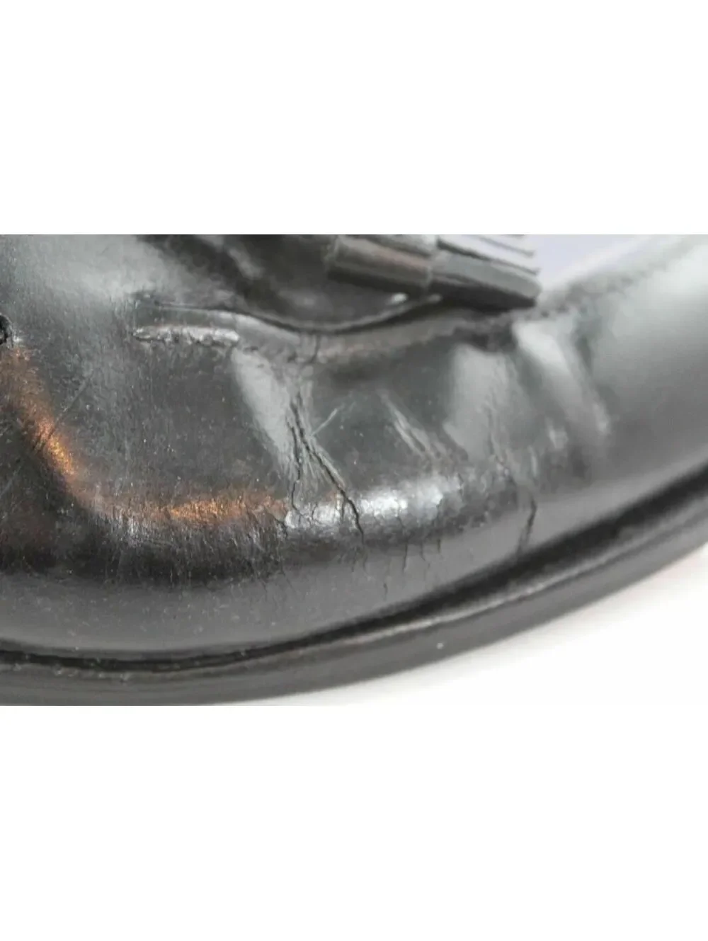 Church's Famous English Shoes  Black Tassel Loafers / Tassel Moccasins Mens 10 C